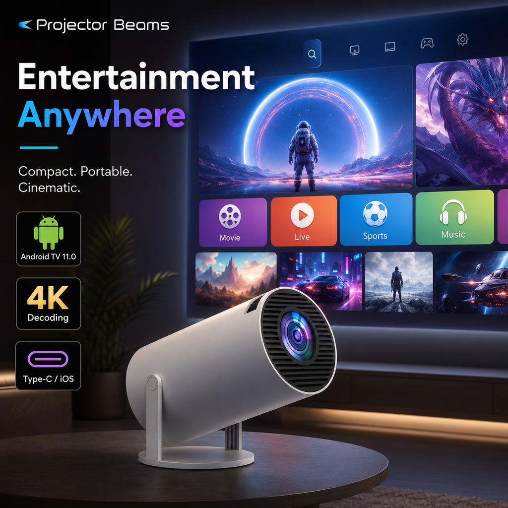 ProjectorBeams P1 — Portable Android Projector