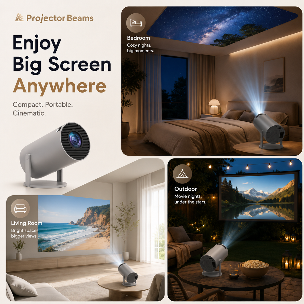 ProjectorBeams P1 — Portable Android Projector