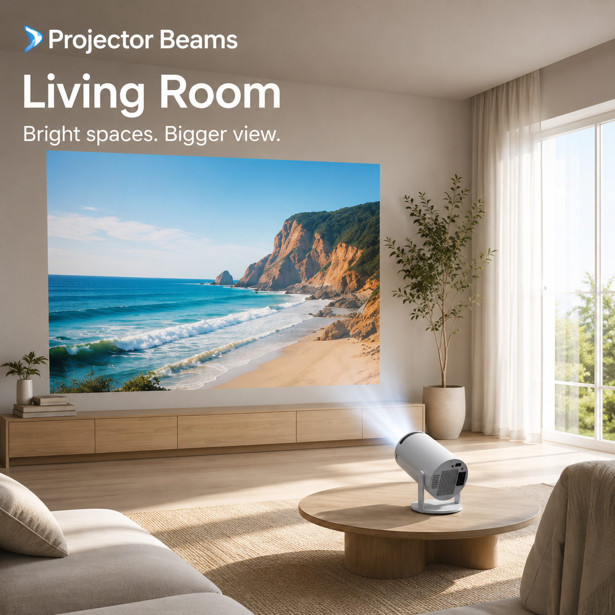 ProjectorBeams P1 — Portable Android Projector