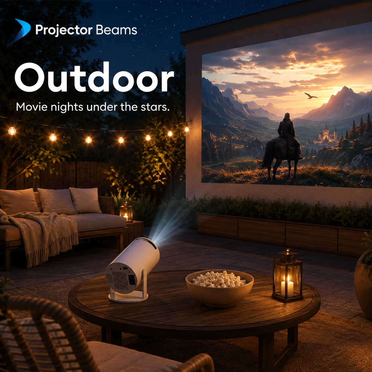 ProjectorBeams P1 — Portable Android Projector